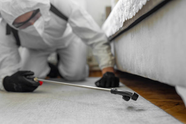 Professional Cockroach Control technician working in Akron, IN